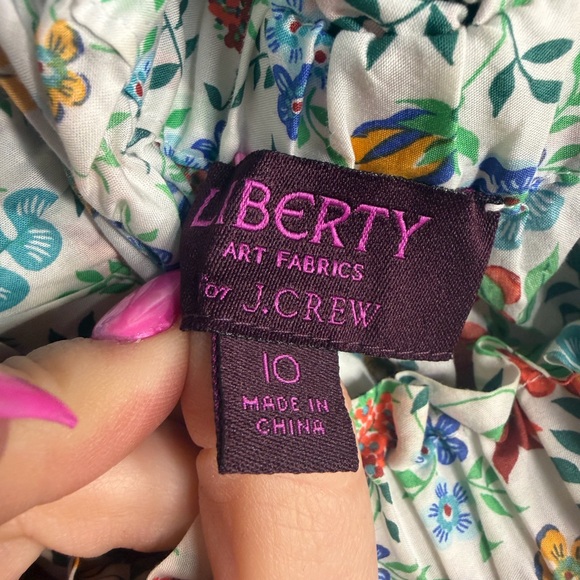 J. Crew Multicolor Floral Blouse - Picture 4 of 7